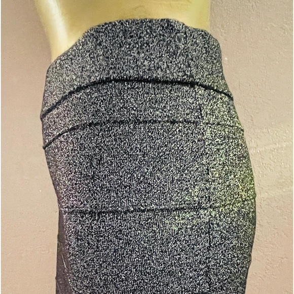 SUZY SHIER Bandage Style Pewter BODYCON Pencil SKIRT Size Medium - Picture 5 of 12